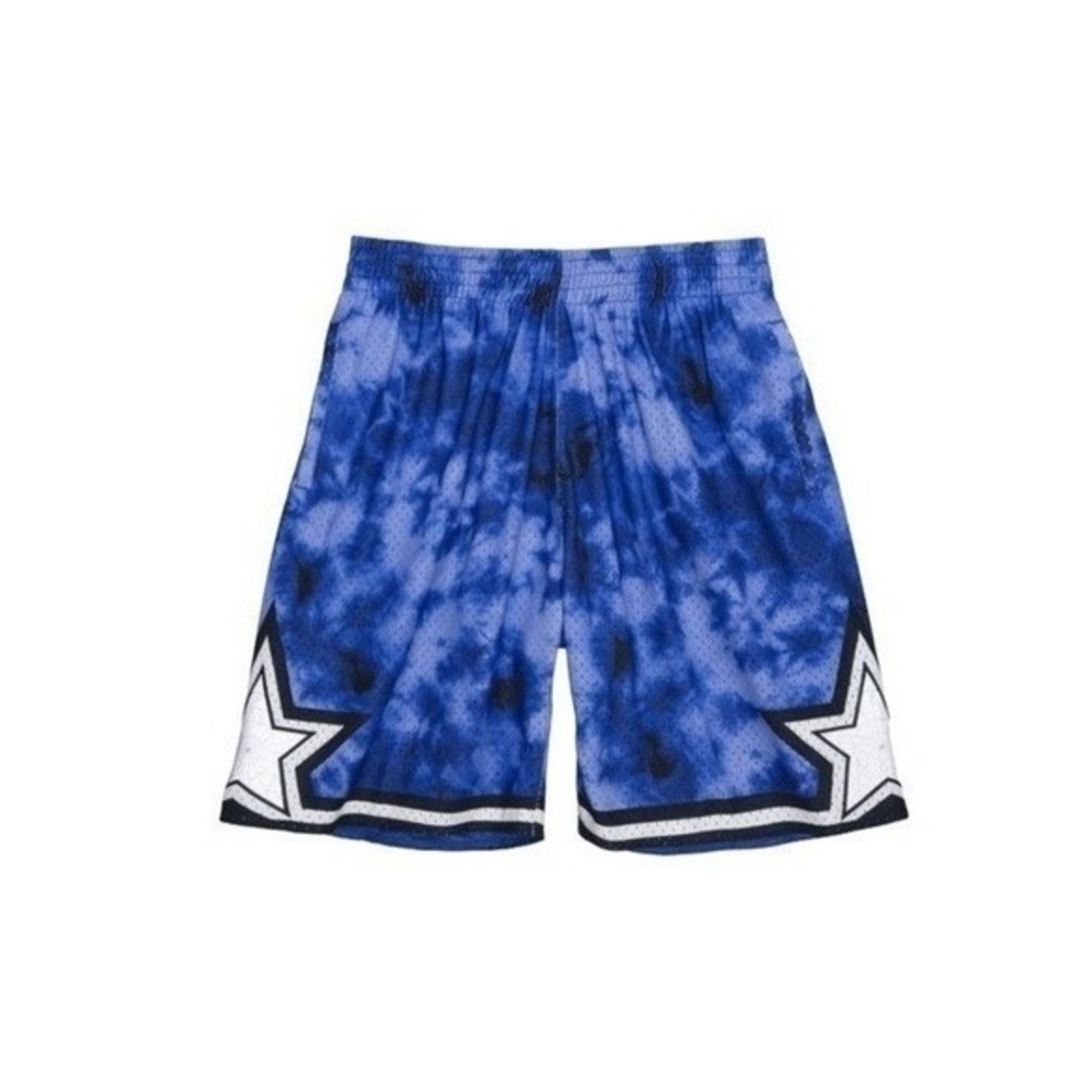 Mitchell & Ness NBA Orlando Magic Galaxy Swingman Shorts‎ Blue White Basketball